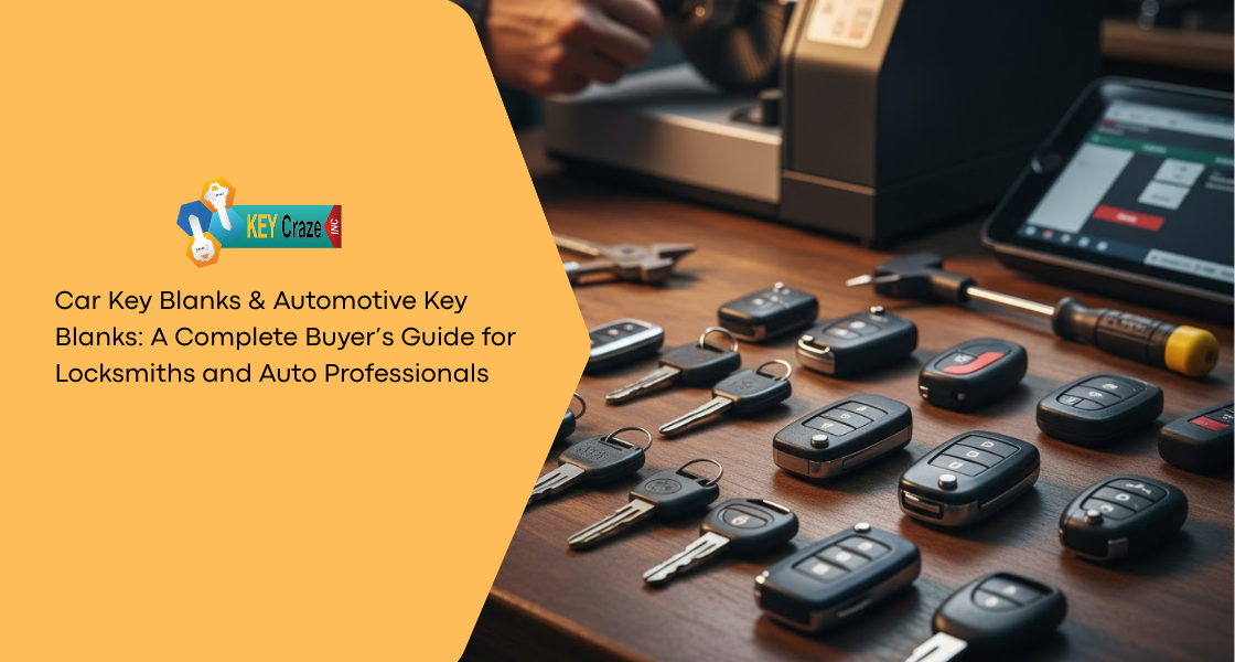 Car Key Blanks & Automotive Key Blanks: A Complete Buyer’s Guide for Locksmiths and Auto Professionals