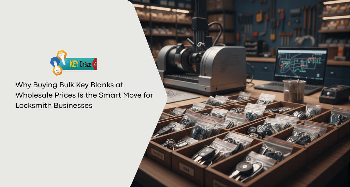 Why Buying Bulk Key Blanks at Wholesale Prices Is the Smart Move for Locksmith Businesses