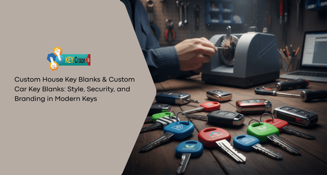 Custom House Key Blanks & Custom Car Key Blanks: Style, Security, and Branding in Modern Keys