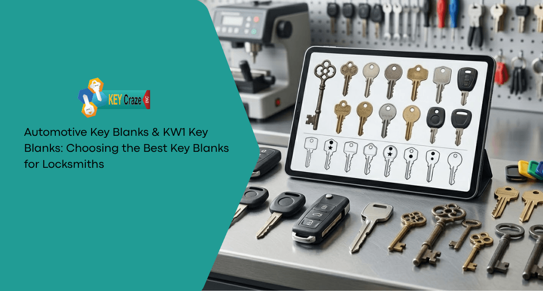 Automotive Key Blanks & KW1 Key Blanks: Choosing the Best Key Blanks for Locksmiths