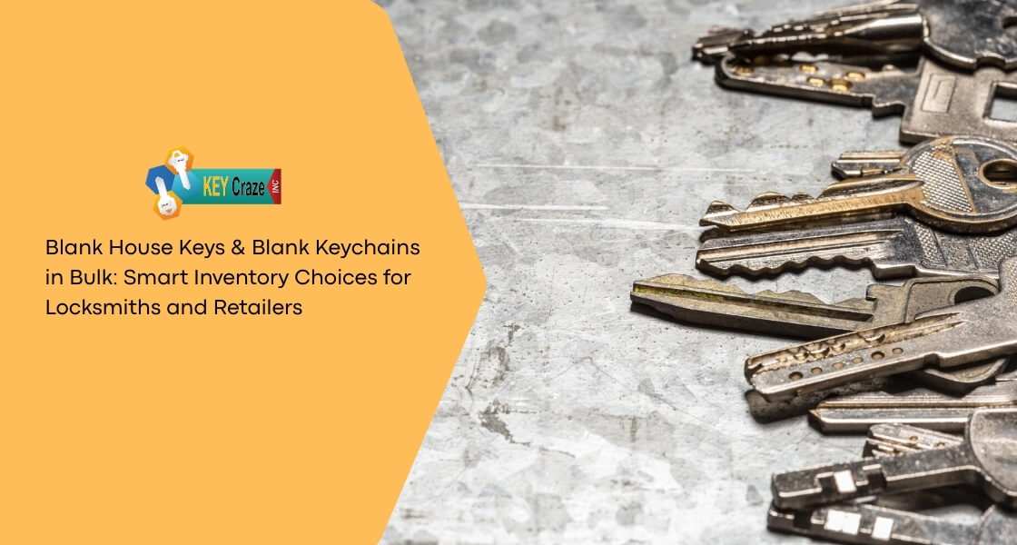 Blank House Keys & Blank Keychains in Bulk: Smart Inventory Choices for Locksmiths and Retailers