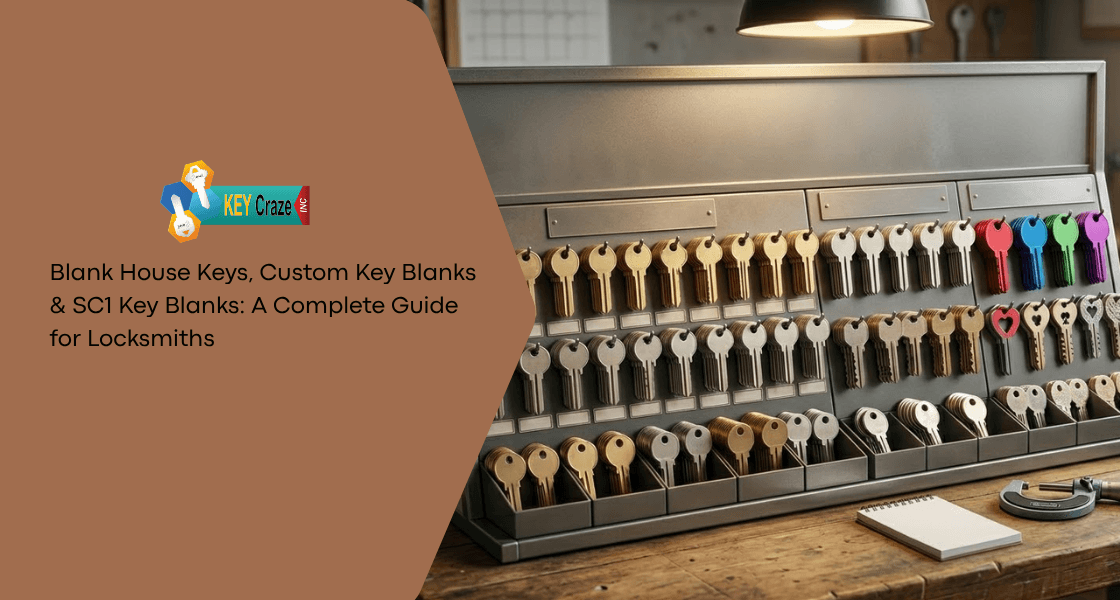 Blank House Keys, Custom Key Blanks & SC1 Key Blanks: A Complete Guide for Locksmiths