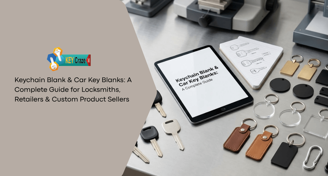 Keychain Blank & Car Key Blanks: A Complete Guide for Locksmiths, Retailers & Custom Product Sellers