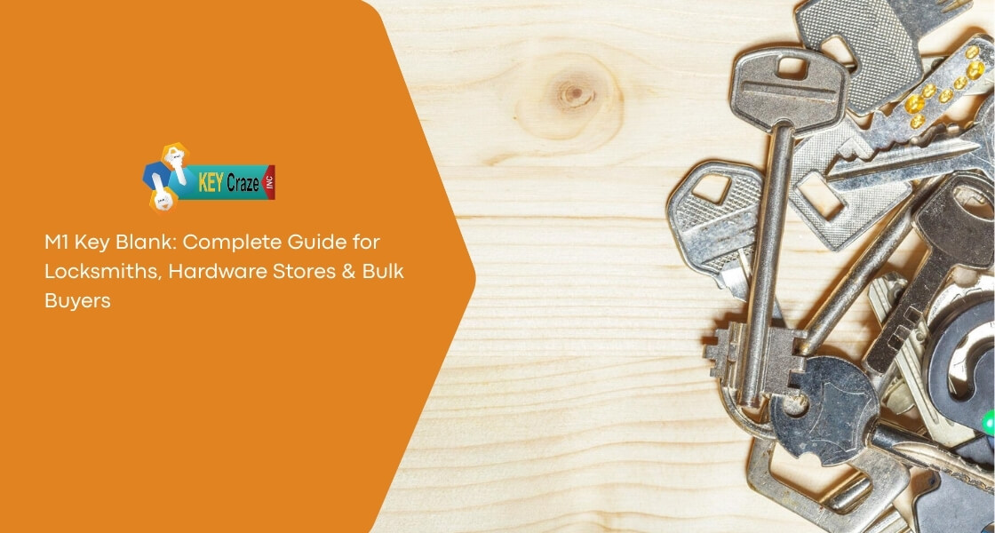 M1 Key Blank: Complete Guide for Locksmiths, Hardware Stores & Bulk Buyers